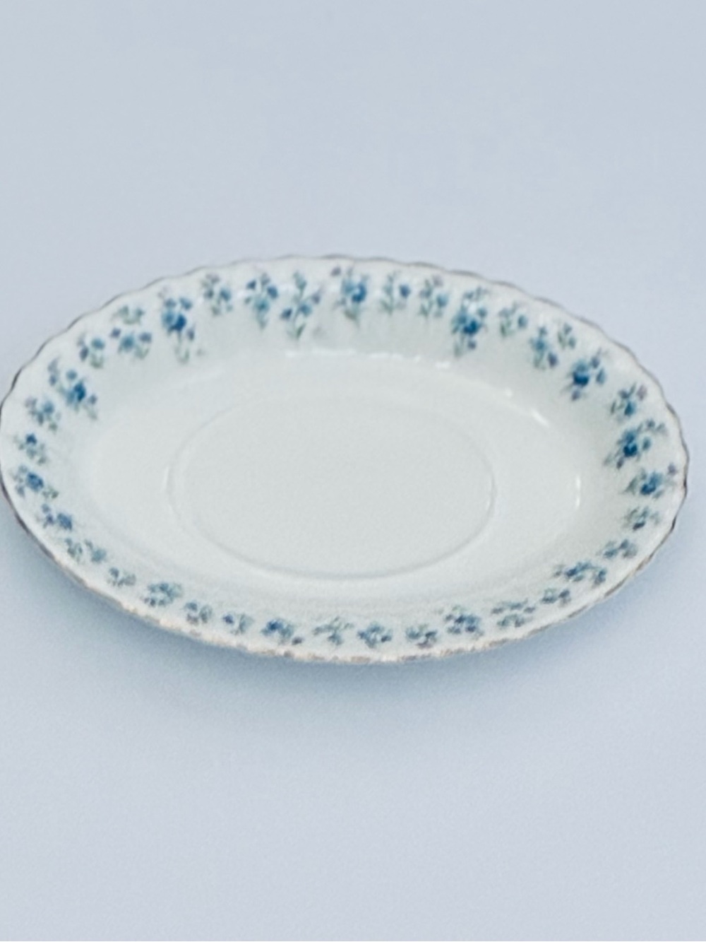 Royal Albert Memory Lane Pattern Bone China Oval Serving Bowl England